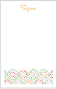 Queen Bee Personalized Note Pads - Spirals Orange (NP-H-61)